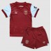 West Ham United Dětské Oblečení Domácí Dres 2023-24 Krátkým Rukávem (+ trenýrky)